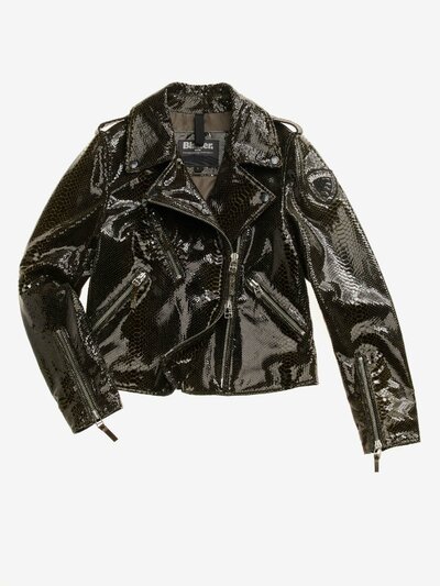 CHERRY PYTHON BIKER JACKET_1
