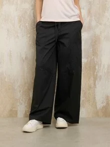 Blauer - PANTALON PALAZZO HARLEM - Black - 1