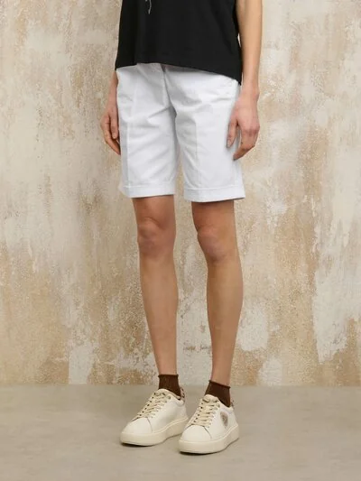 HELENA CHINO BERMUDA SHORTS
