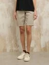 Blauer - HELENA CHINO BERMUDA SHORTS - Beige 283 - Blauer
