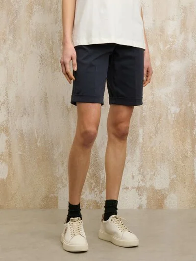 HELENA CHINO BERMUDA SHORTS