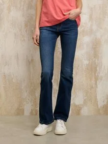 Blauer - DENIM BOOTH CUT JEANS TEXAS - Stone W - 1