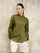 Blauer - ANITA SHIRT JACKET - Military Green - Blauer