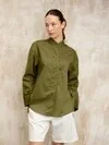 Blauer - ANITA SHIRT JACKET - Military Green - Blauer