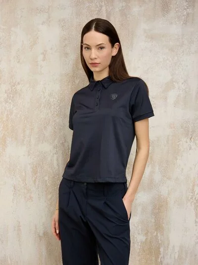 POLO MANCHES COURTES CALTHA - Blauer