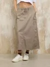 Blauer - ALABAMA LONG SKIRT - Beige 282 - Blauer