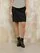 Blauer - CORAL SHORT SKIRT - Black - Blauer