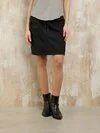 Blauer - CORAL SHORT SKIRT - Black - Blauer