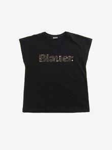 Blauer - T-SHIRT ÄRMELLOS SHERIDAN JUNIOR - Black - 1
