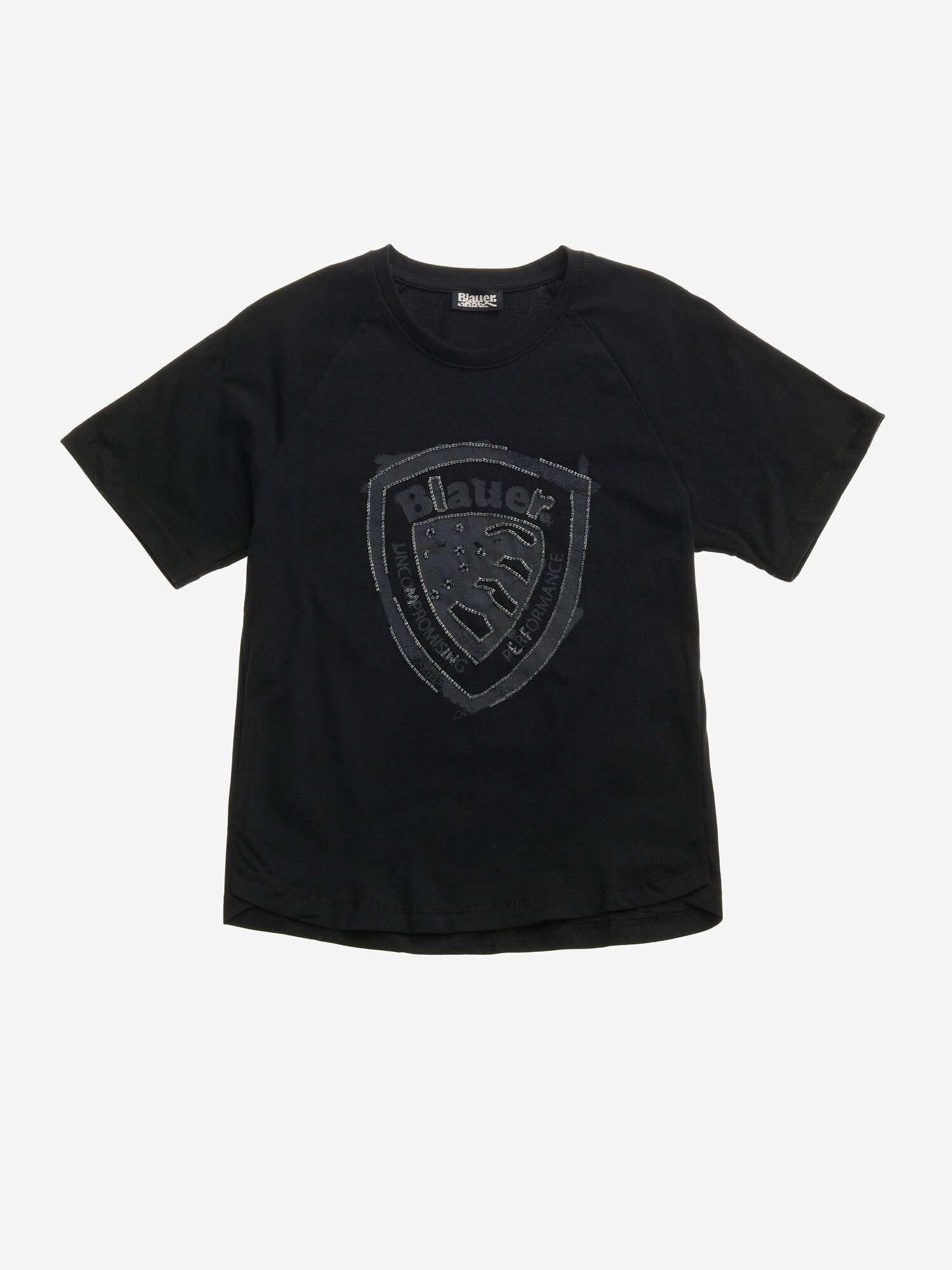 Blauer - Футболка ЩИТ TYLER JUNIOR - Black - Blauer