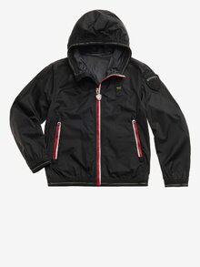 Blauer - NASTRIERTE WINDJACKE DODGE JUNIOR - Black - 1