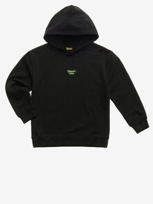 Blauer - GESCHLOSSENES SWEATSHIRT MIT KAPUZE GLENWAY JUNIOR - Black - 1