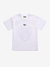 Blauer - ФУТБОЛКА MANLEY JUNIOR - Optical White Green Print - Blauer