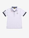 Blauer - POLO POLIZIA ELLET JUNIOR - Bianco - Blauer