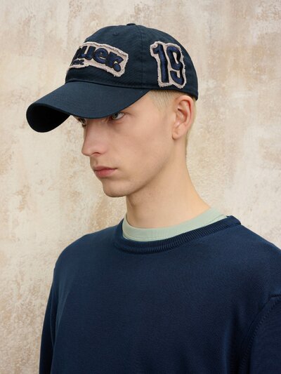 UPHAM VINTAGE BASEBALL CAP - Blauer