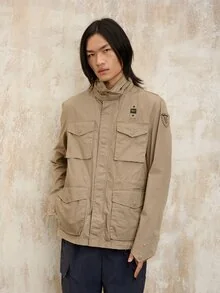 Blauer - CHAQUETA DE CAMPO DESFORRADA ASHMONT - Beige 283 - 1
