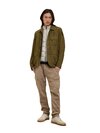 Blauer - LONG COTTON JACKET MEDFORD - Military Green - Blauer