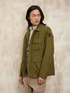 Blauer - LONG COTTON JACKET MEDFORD - Military Green - Blauer