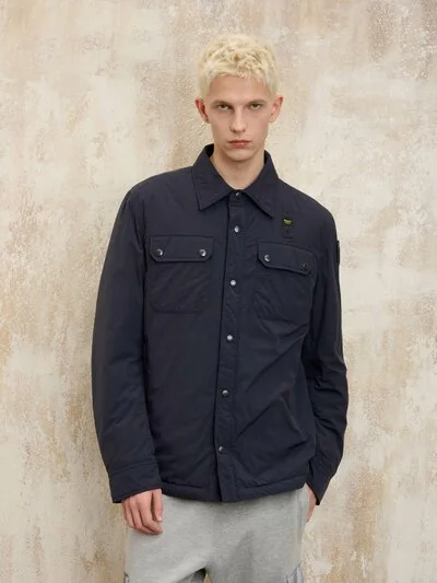 DAUNENJACKE EVANS - Blauer