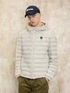 Blauer - THERMOVERSCHWEISSTE DAUNENJACKE MIT KAPUZE CHARLES - Tapioca Flour - Blauer