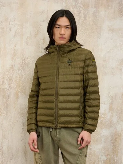 HEAT-SEALED JACKET WITH HOOD CHARLES - Blauer