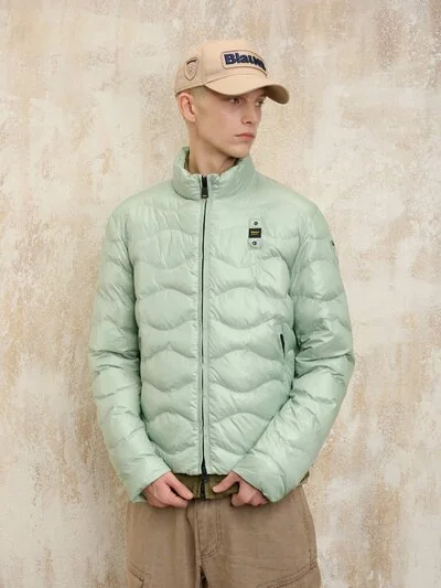 CHAQUETA CON ONDAS GUILD - Blauer