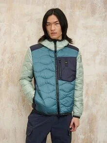 Blauer - THREE-COLOR JACKET KENTON - Green Hydro - 1
