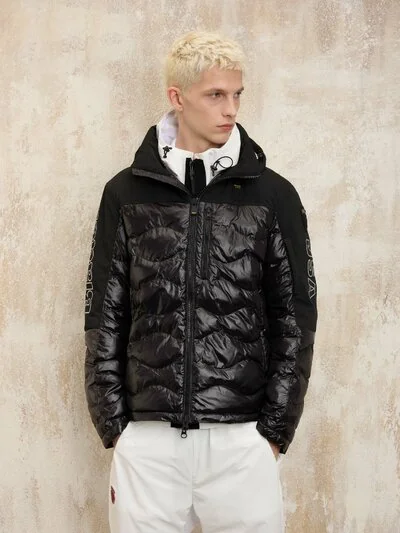 JACKET WITH TASLAN INLAYS WOLFE_