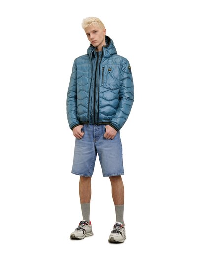 DOWN HOODED JACKET WAVE