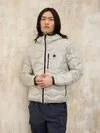 Blauer - PIUMINO CON CAPPUCCIO WAVE - Pietra Calcarea - Blauer