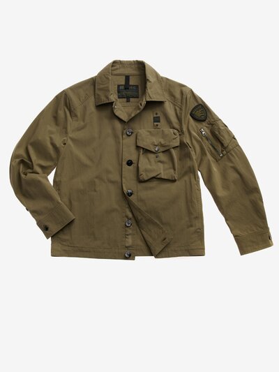 COTTON NYLON JACKET LINCOLN_1