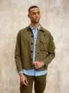 Blauer - BAUMWOLLE-NYLON-JACKE LINCOLN - Military Green - Blauer