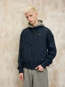 Blauer - BOMBER POPELÍN PREBLE - Blue - 1