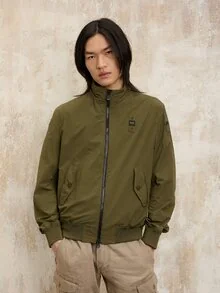 Blauer - BOMBER LIGERO DESFORRADO ALWIN - Military Green - 1