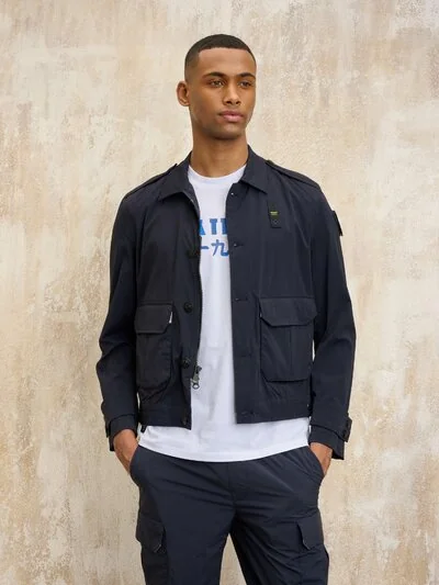 HEAT-SEALED JACKET GLOVER - Blauer