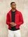 Blauer - BOMBER NASTRATO ANSON - Rosso Sangue - Blauer