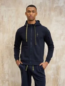 Blauer - SWEATSHIRT MIT LEISTENTASCHE CARDINTON - Blue - 1
