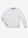 Blauer - FELPA SCRITTA FLOCK CAMP - Bianco - Blauer