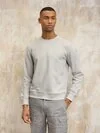Blauer - DAWSON CLOSED CREW NECK SWEATSHIRT - Limestone - Blauer