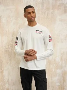 Blauer - LANGÄRMELIGES T-SHIRT HAROLD - White - 1