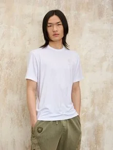Blauer - T-SHIRT TECNICA JASON - Bianco - 1