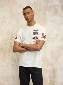 Blauer - T-SHIRT RIDER JUDSON - Bianco - 1