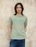 Blauer - T-SHIRT IN TONO BOURNE - Green 736 - Blauer