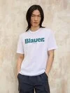 Blauer - T-SHIRT ERNST - Bianco - Blauer