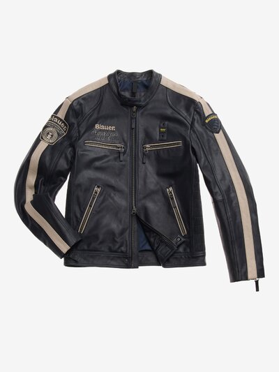 GARNER BICOLOR BIKER JACKET_1