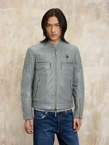 Blauer - PERFORIERTE KURZJACKE CROSSLAND - Griffon Grey - 1