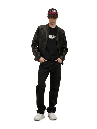 CARLOS FOUR-POCKET BIKER - Blauer