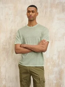 Blauer - PULL LIN COTON COURT VERNON - Green 736 - 1