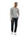 Blauer - VESPER COTTON LINEN SWEATER - Griffon Grey - Blauer