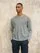 Blauer - VESPER COTTON LINEN SWEATER - Griffon Grey - Blauer